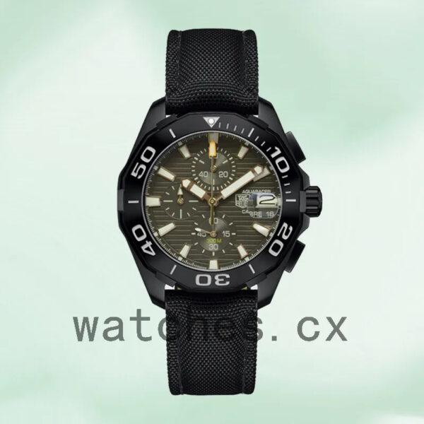 Tag Heuer Aquaracer Men CAY218A-002 43mm Strap - Image 2