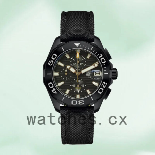 Tag Heuer Aquaracer Men CAY218A.FC6361-001 43mm Strap - Image 2