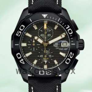 Tag Heuer Aquaracer CAY218A.FC6361 43mm Men Black Dial Strap