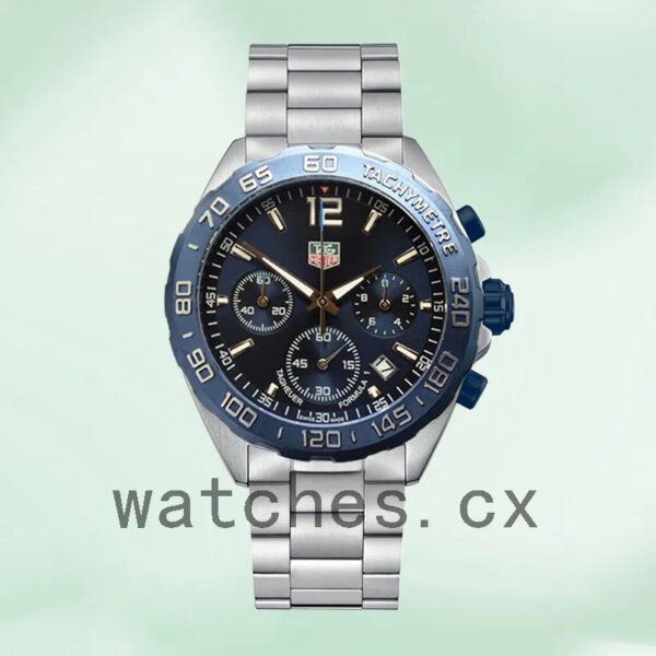 Tag Heuer Formula 1 Men 43mm CAZ1010-001 Silver-tone Blue Dial - Image 2