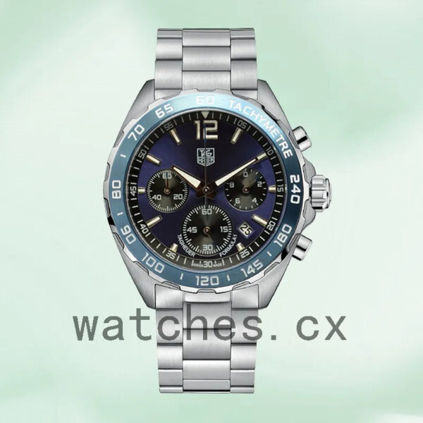 Tag Heuer Formula 1 43mm Men CAZ1011-002 Purple Dial Quartz - Image 2