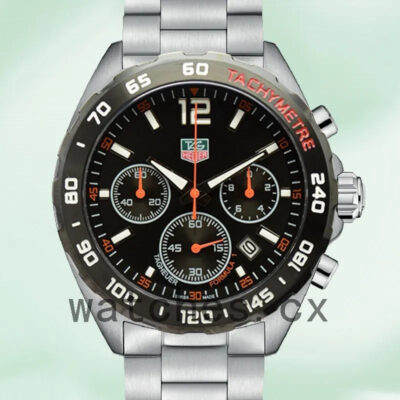 Tag Heuer Formula 1 Men CAZ1014-001 43mm Silver-tone Quartz