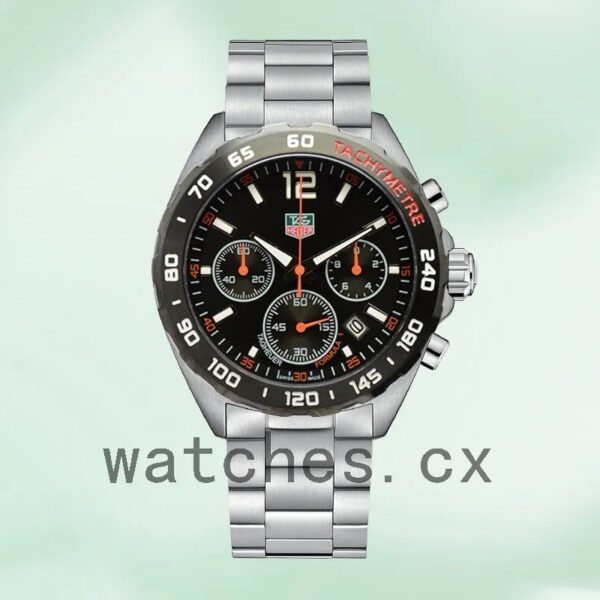 Tag Heuer Formula 1 Men CAZ1014-001 43mm Silver-tone Quartz - Image 2