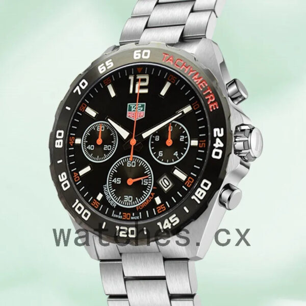 Tag Heuer Formula 1 Men CAZ1014-001 43mm Silver-tone Quartz - Image 3