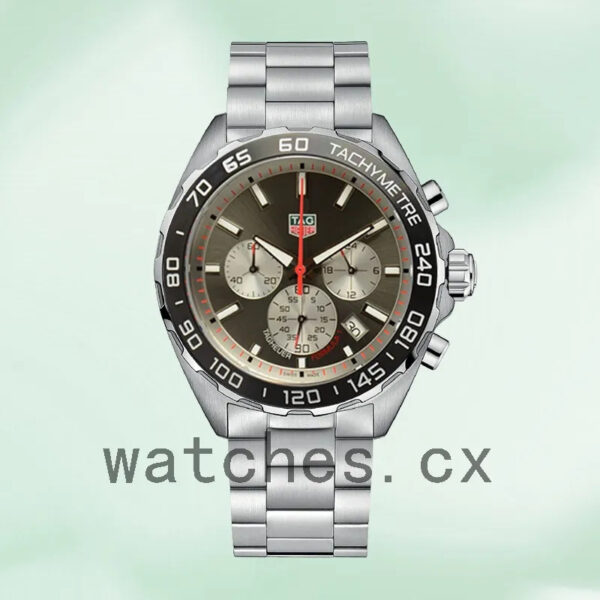 Tag Heuer Formula 1 CAZ1018-001 43mm Men Silver-tone Bracelet - Image 2
