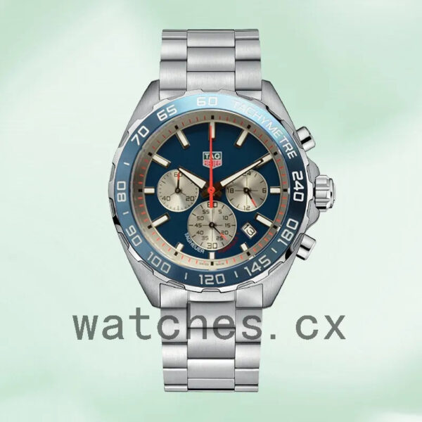 Tag Heuer Formula 1 Men CAZ1018.BA0842 43mm Blue Dial Bracelet - Image 2