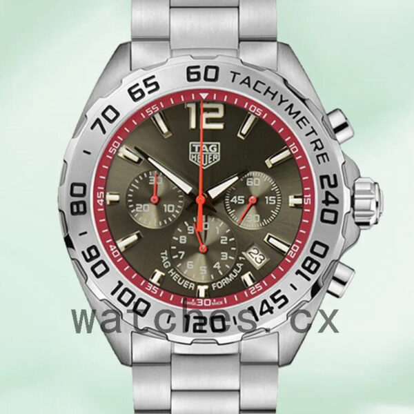 Tag Heuer Formula 1 43mm CAZ101Y-001 Men Silver-tone
