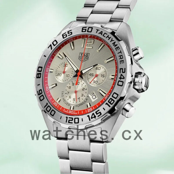 Tag Heuer Formula 1 43mm Men CAZ101Y-002 Silver Dial Quartz - Image 3
