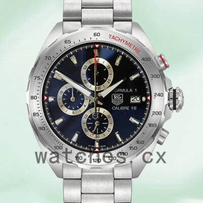 Tag Heuer Formula 1 Men 43mm CAZ2010.BA0876 Black Dial Bracelet