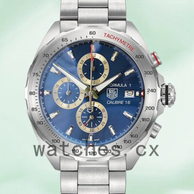 Tag Heuer Formula 1 43mm Men CAZ2015.BA0876 Bracelet Silver-tone