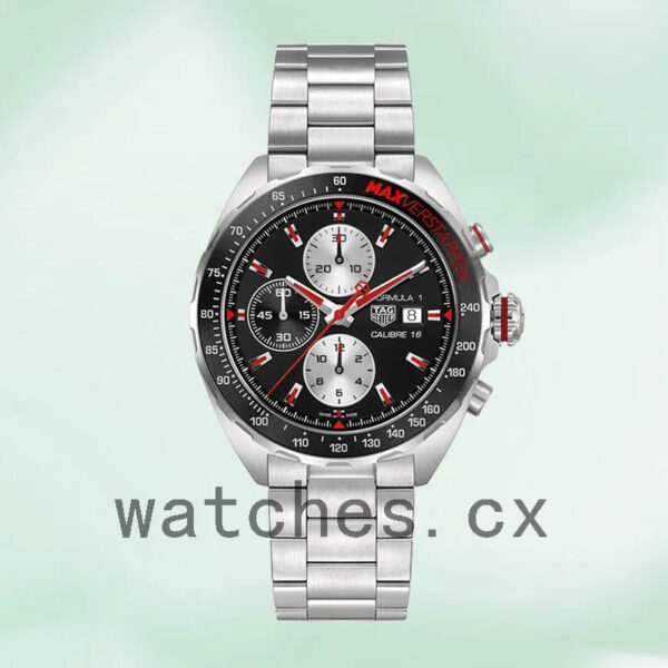 Tag Heuer Formula 1 43mm CAZ2018.BA0970-001 Men Silver-tone Black Dial - Image 2