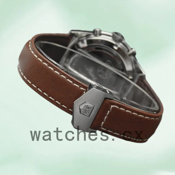 Tag Heuer Autavia 43mm CBE2110-002 Men Leather Strap - Image 4