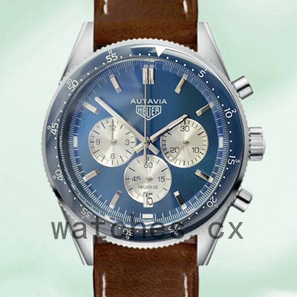 Tag Heuer Autavia CBE2110-003 Men 43mm Blue Dial