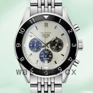 Tag Heuer Autavia 43mm Men CBE2110-006 White Dial