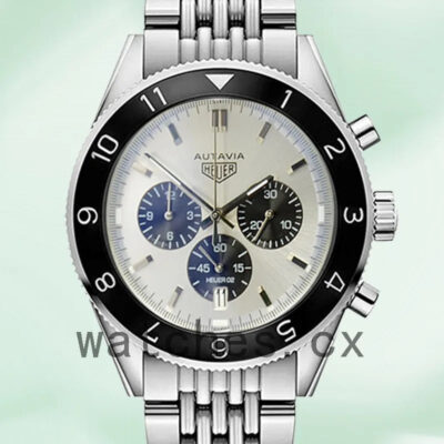 Tag Heuer Autavia 43mm Men CBE2110-006 White Dial