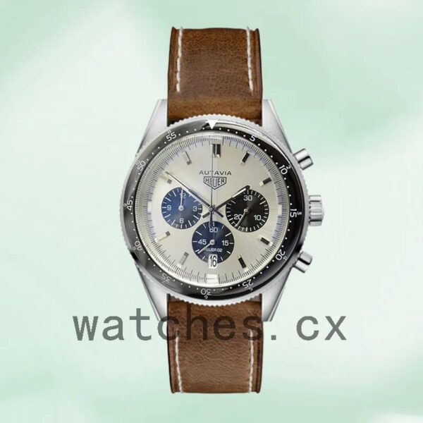 Tag Heuer Autavia CBE2111.BA0687-001 43mm Men Silver-tone - Image 2