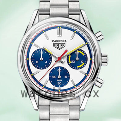 Tag Heuer Carrera CBK221C.FC6488-001 43mm Men White Dial