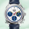 Tag Heuer Carrera 43mm CBK221C.FC6488 Men White Dial