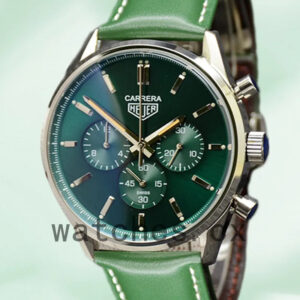 Tag Heuer Carrera 43mm Men CBK221F.FC6479-001 Leather Strap