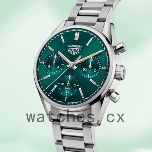 Tag Heuer Carrera Men 43mm CBK221F.FC6479-002 Silver-tone Bracelet - Image 3