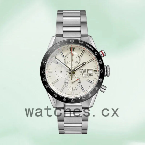 Tag Heuer Carrera CBM2110-001 43mm Men Bracelet Quartz - Image 2