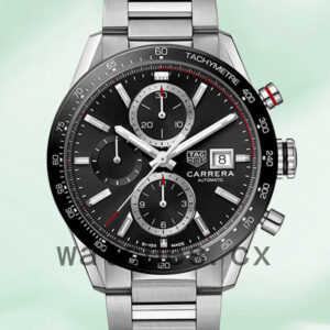 Tag Heuer Carrera 43mm Men CBM2110.BA0651 Black Dial