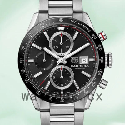 Tag Heuer Carrera 43mm Men CBM2110.BA0651 Black Dial