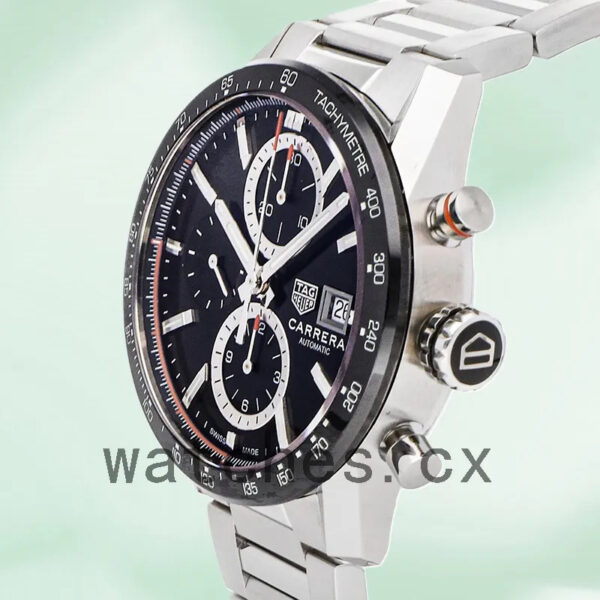 Tag Heuer Carrera 43mm Men CBM2110.BA0651 Black Dial - Image 3