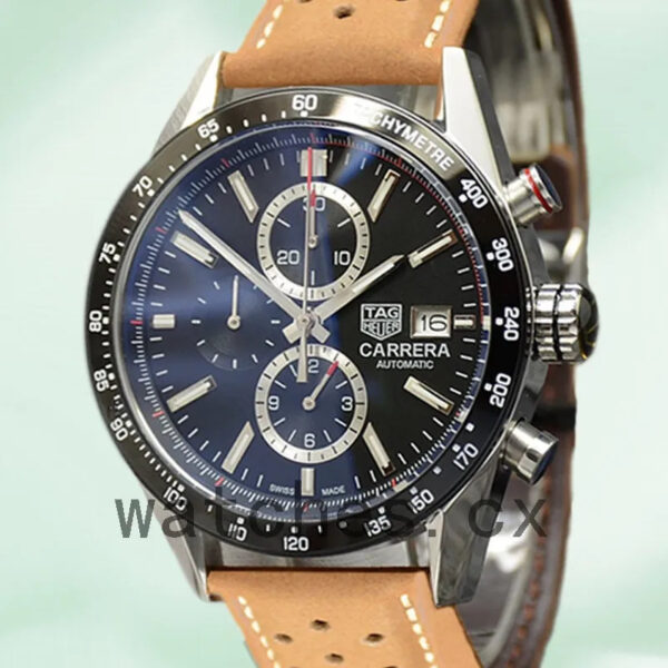 Tag Heuer Carrera 43mm CBM2110.FC6454-001 Men Quartz Silver-tone