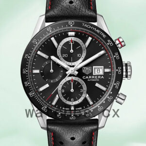 Tag Heuer Carrera Men 43mm CBM2110.FC6454 Quartz Black Dial