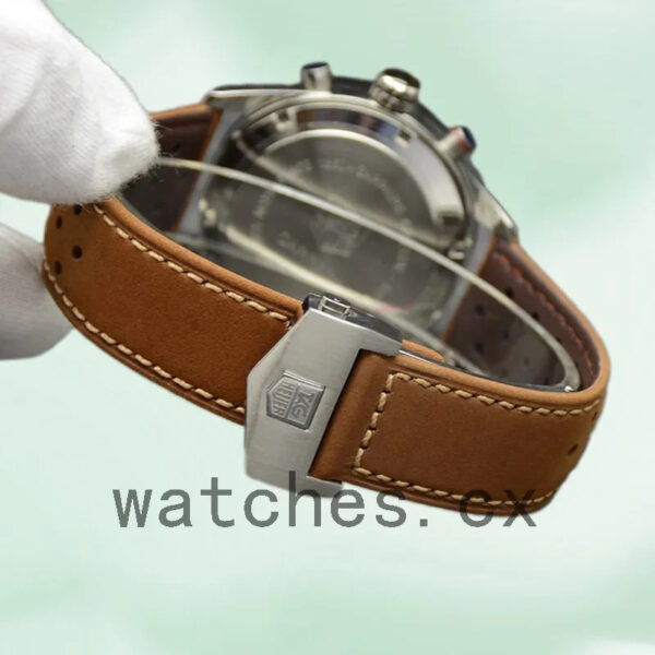 Tag Heuer Carrera 43mm Men CBM2112.FC6455 Leather Strap - Image 4
