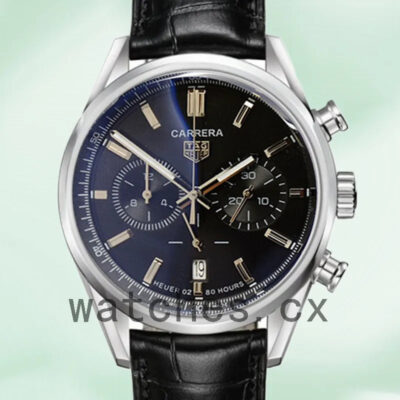 Tag Heuer Carrera CBN2010.BA0642-001 Men 43mm Leather Strap