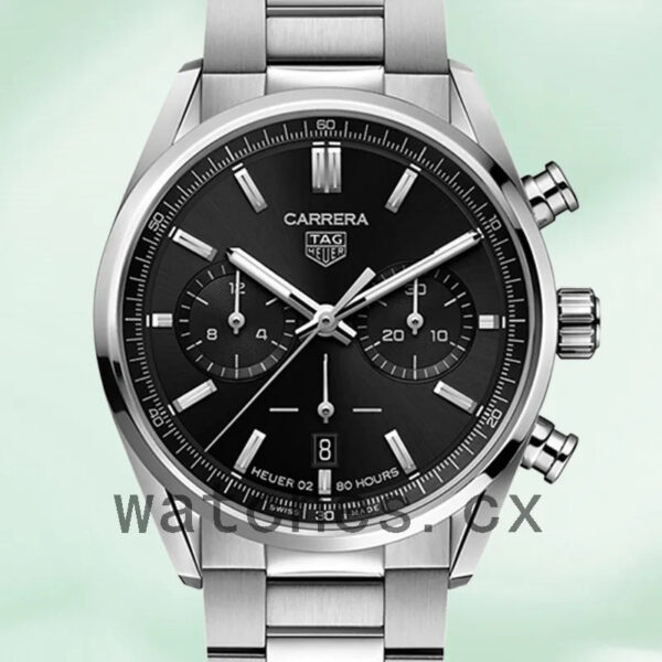 Tag Heuer Carrera 43mm Men CBN2010.BA0642 Black Dial Quartz
