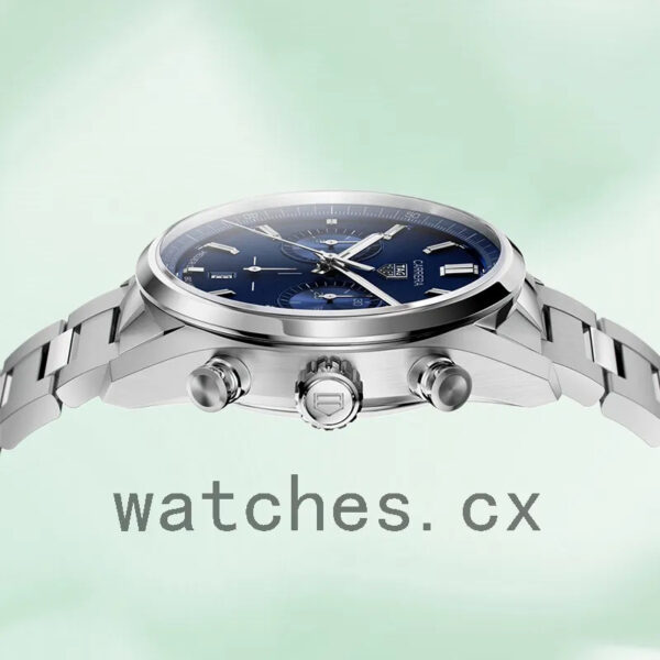 Tag Heuer Carrera Men CBN2011.BA0642 43mm Blue Dial - Image 3