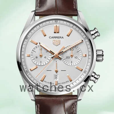 Tag Heuer Carrera CBN2013.FC6483 43mm Men Quartz White Dial