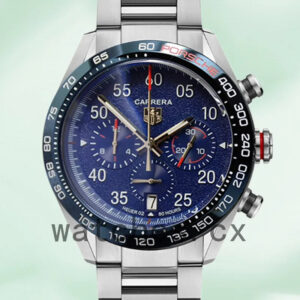 Tag Heuer Carrera Men CBN2A1F-001 43mm Blue Dial Silver-tone