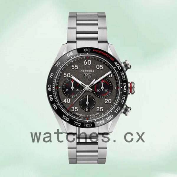 Tag Heuer Carrera CBN2A1F.BA0643 Men 43mm Silver-tone Bracelet - Image 2