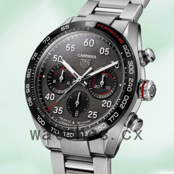 Tag Heuer Carrera CBN2A1F.BA0643 Men 43mm Silver-tone Bracelet - Image 3