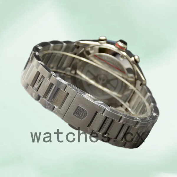 Tag Heuer Carrera CBN2A1F.BA0643 Men 43mm Silver-tone Bracelet - Image 4
