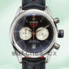 Tag Heuer Carrera 43mm CV2119-001 Men Leather Strap