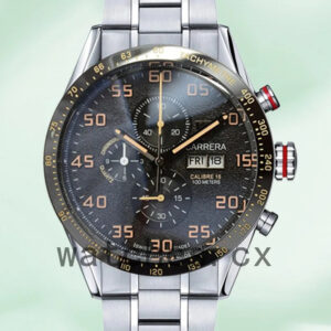 Tag Heuer Carrera 43mm Men CarreraBKSB-005 Black Dial