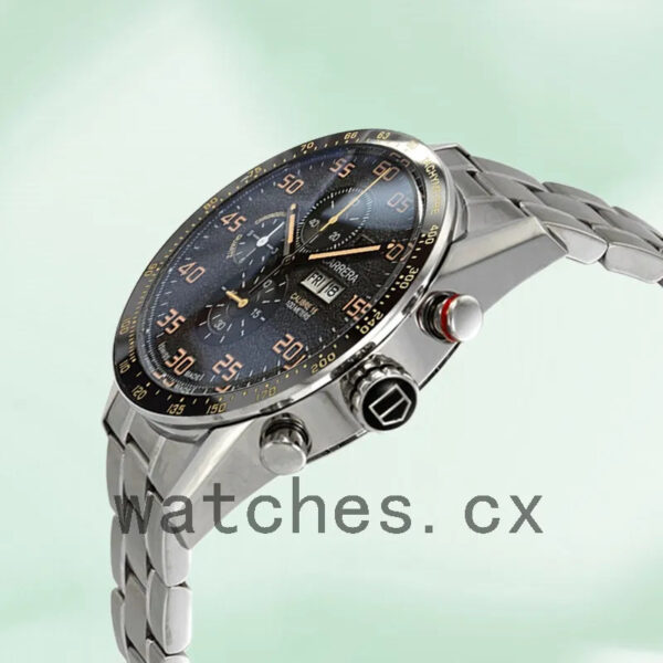 Tag Heuer Carrera 43mm Men CarreraBKSB-005 Black Dial - Image 3