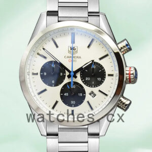 Tag Heuer Carrera Men 43mm CarreraWSB-012 Silver-tone