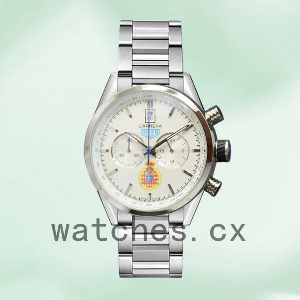 Tag Heuer Carrera Men 43mm CarreraWSB-014 Quartz - Image 2