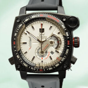 Tag Heuer Grand Carrera 43mm Men GrandCarreraWSR-004 White Dial Quartz
