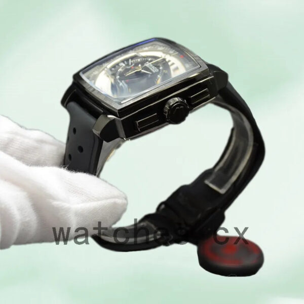 Tag Heuer Monaco MonacoBKAR-002 43mm Men Black Dial - Image 3