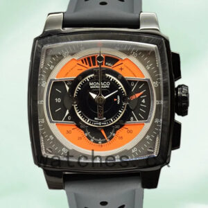 Tag Heuer Monaco 43mm MonacoBKAR-004 Men Black-tone