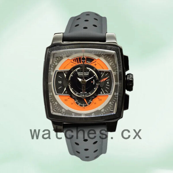 Tag Heuer Monaco 43mm MonacoBKAR-004 Men Black-tone - Image 2
