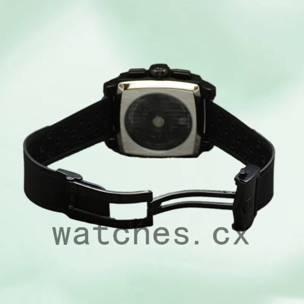 Tag Heuer Monaco 43mm MonacoBKAR-005 Men Black Dial Black-tone - Image 4