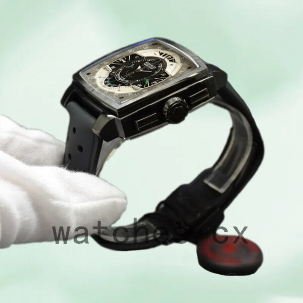 Tag Heuer Monaco MonacoBKAR-006 43mm Men Black Dial Black-tone - Image 3